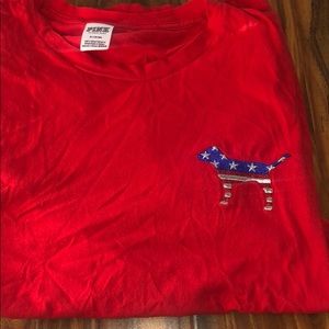 Pink skirt for the forth of July